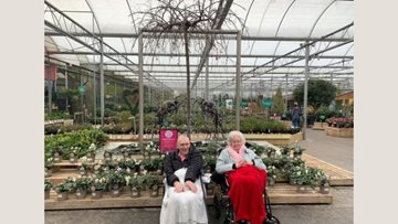 Garden centre visit for Westwood Lodge Residents